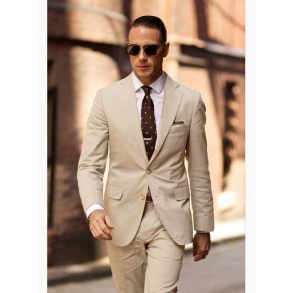 Banana Republic Cotton Non Iron Tailored Fit Sport Coat Blazer 42 Long